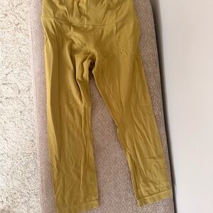 lululemon athletica Olive Green Leggings